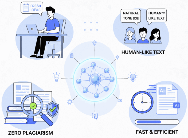 ai that writes without plagiarizing